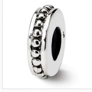 Sterling Silver Reflections Stopper/Spacer Bead